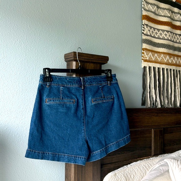 New Loft high waisted denim shorts - Picture 4 of 7
